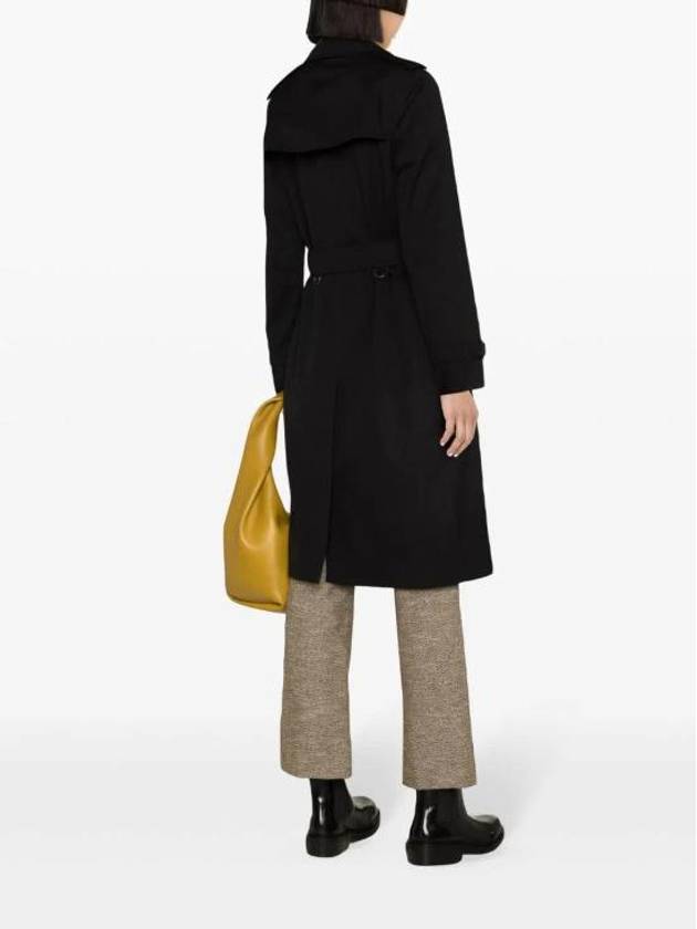 Burberry Kensington Trench Coat Black