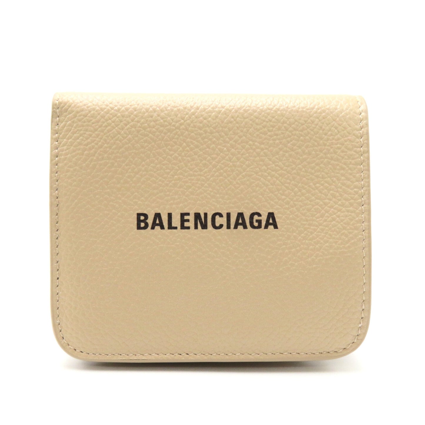 Balenciaga  Leather Middle Wallet (Bi-Fold)