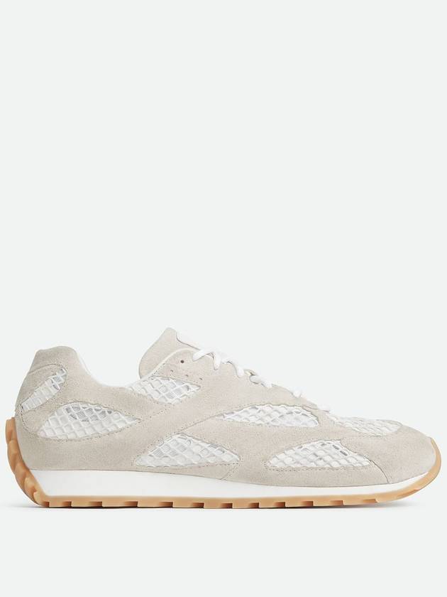 Bottega Veneta Orbit Low Top Sneakers Sea Salt