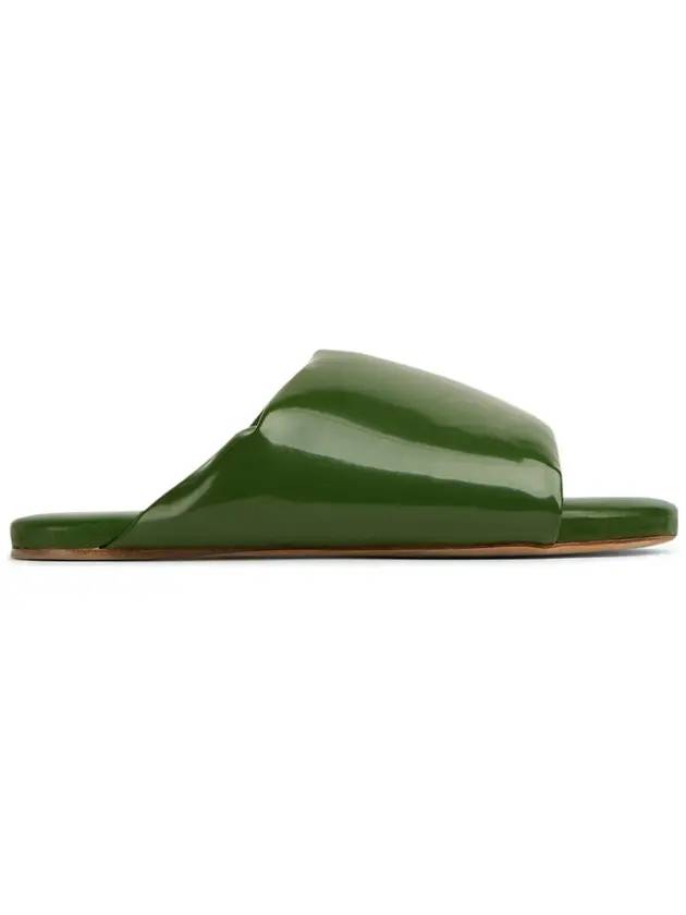 Bottega Veneta Cushion Slide Slippers Green