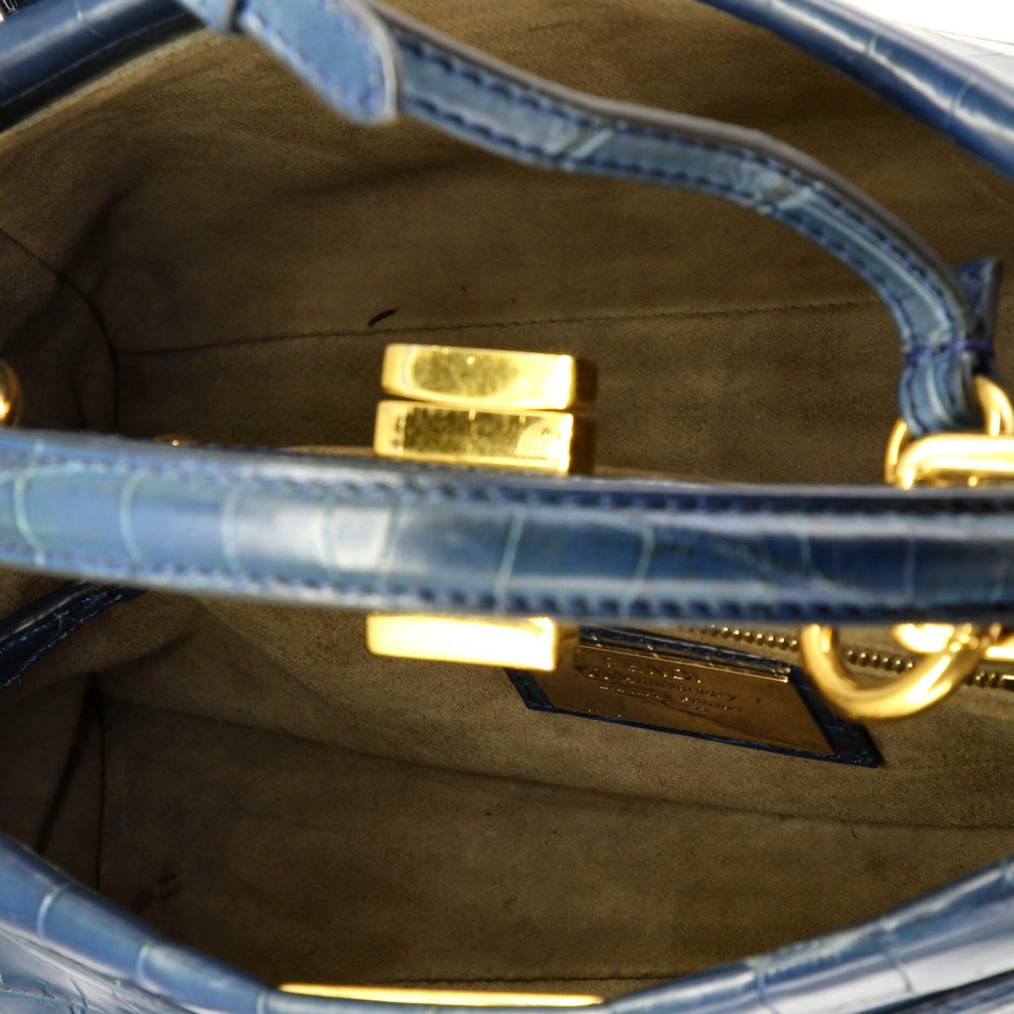 Peekaboo Bag Crocodile Mini