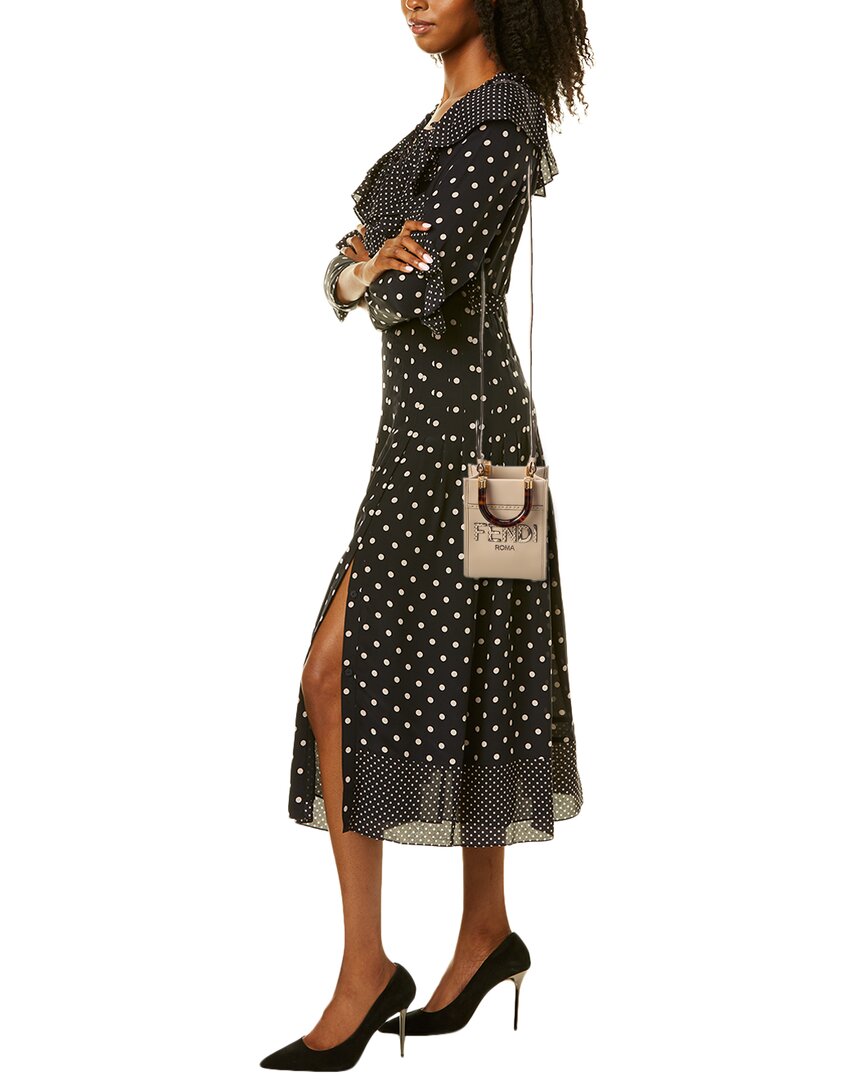 FENDI Sunshine Mini Leather Tote