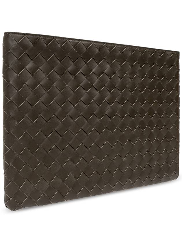 Bottega Veneta Bottega Veneta Leather Briefcase, Men's, Brown