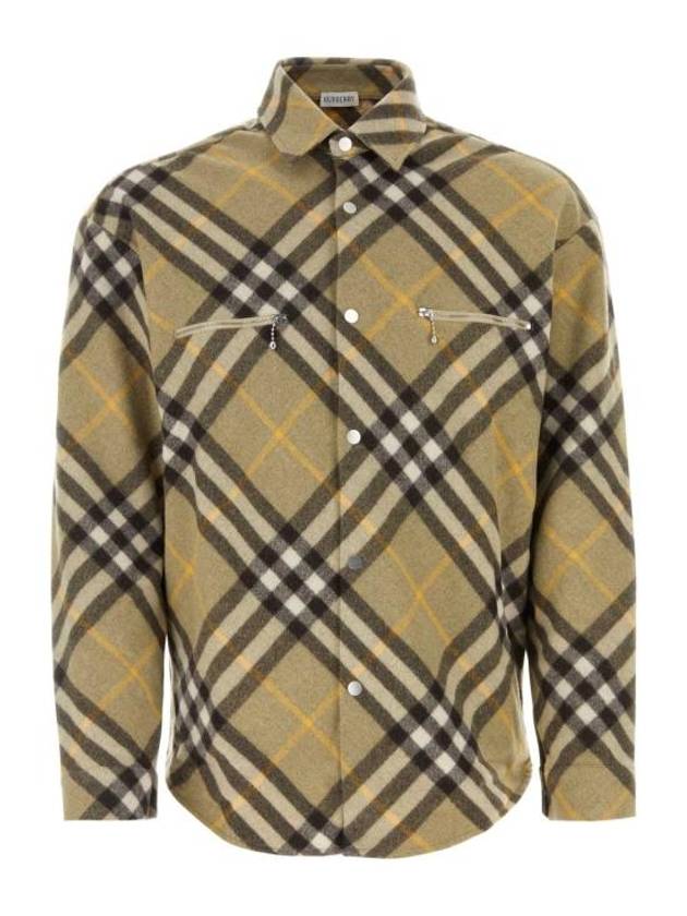 Burberry Long Sleeve Shirt 8076470 B7363 Checked