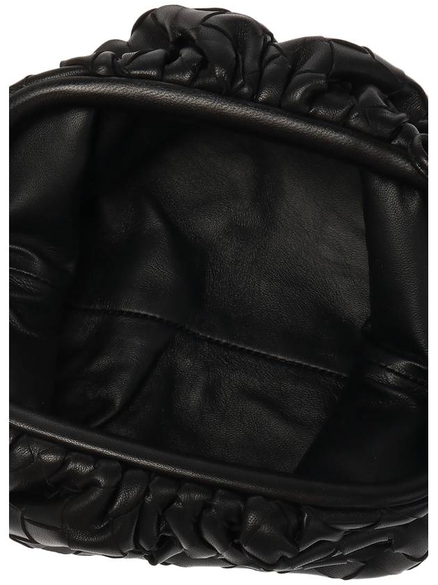 Bottega Veneta Intrecciato Mini Pouch Bag Black