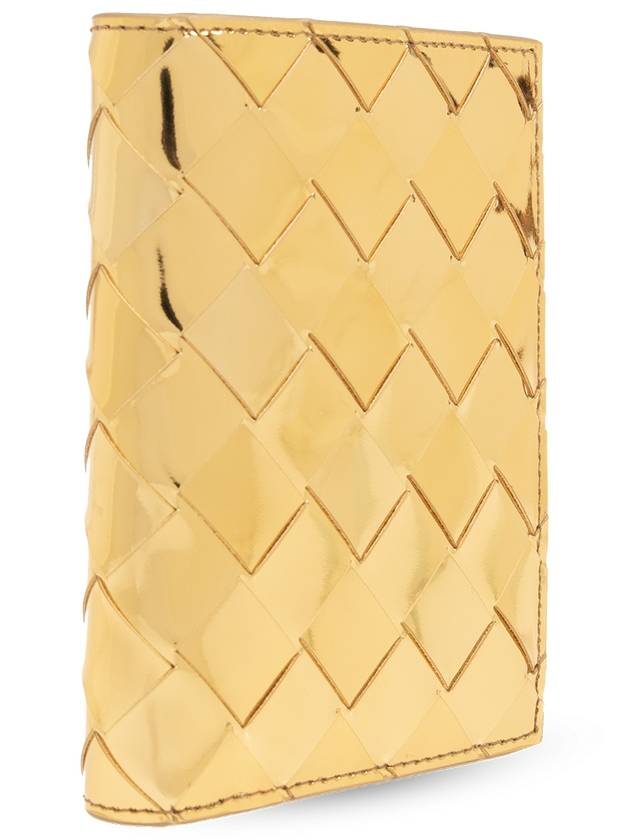 Bottega Veneta Small Intrecciato Fold Zipper Wallet 742330