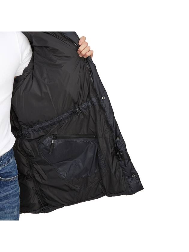 Burberry Lindford Long Down Padding Charcoal