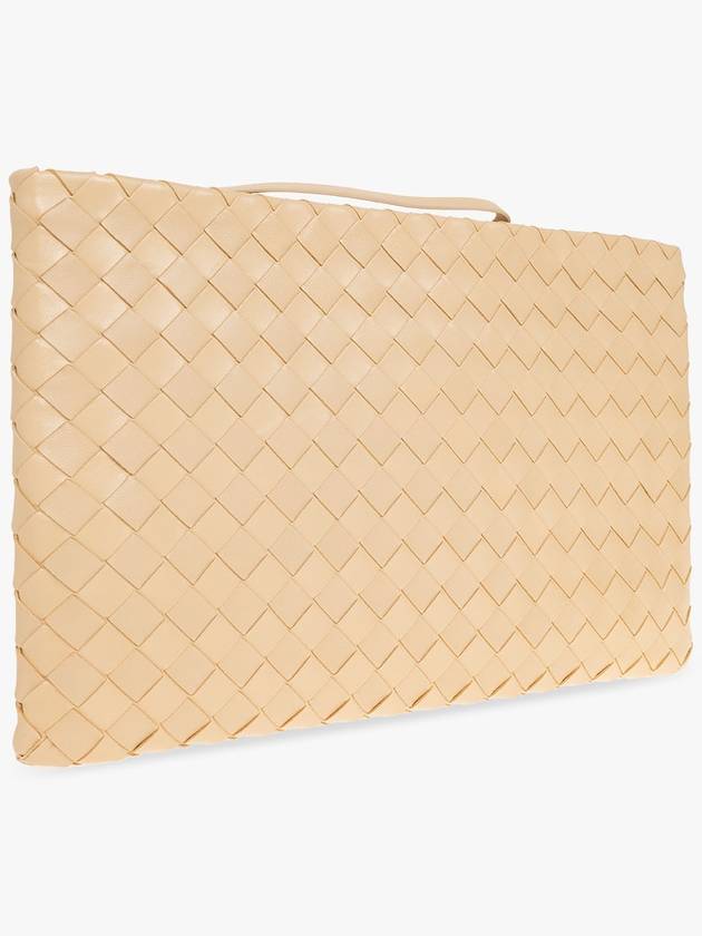 Bottega Veneta Bottega Veneta ‘Pouch Large’ Handbag, Women's, Beige