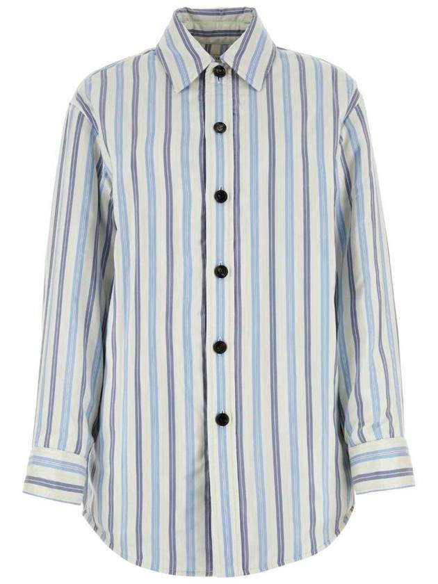 Bottega Veneta 24 ss Silk Striped Shirt 778671 V3OP0 4021 B0110972535