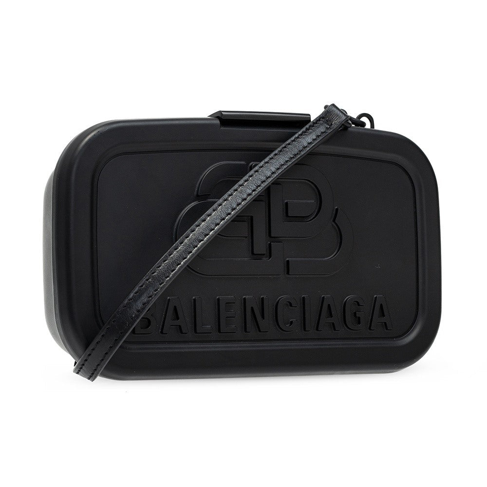 Balenciaga Lunch Box Black Small Shoulder Bag 638207