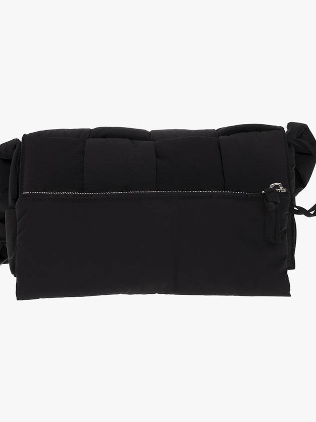 Bottega Veneta Padded Tech Cassette Cross Bag Black