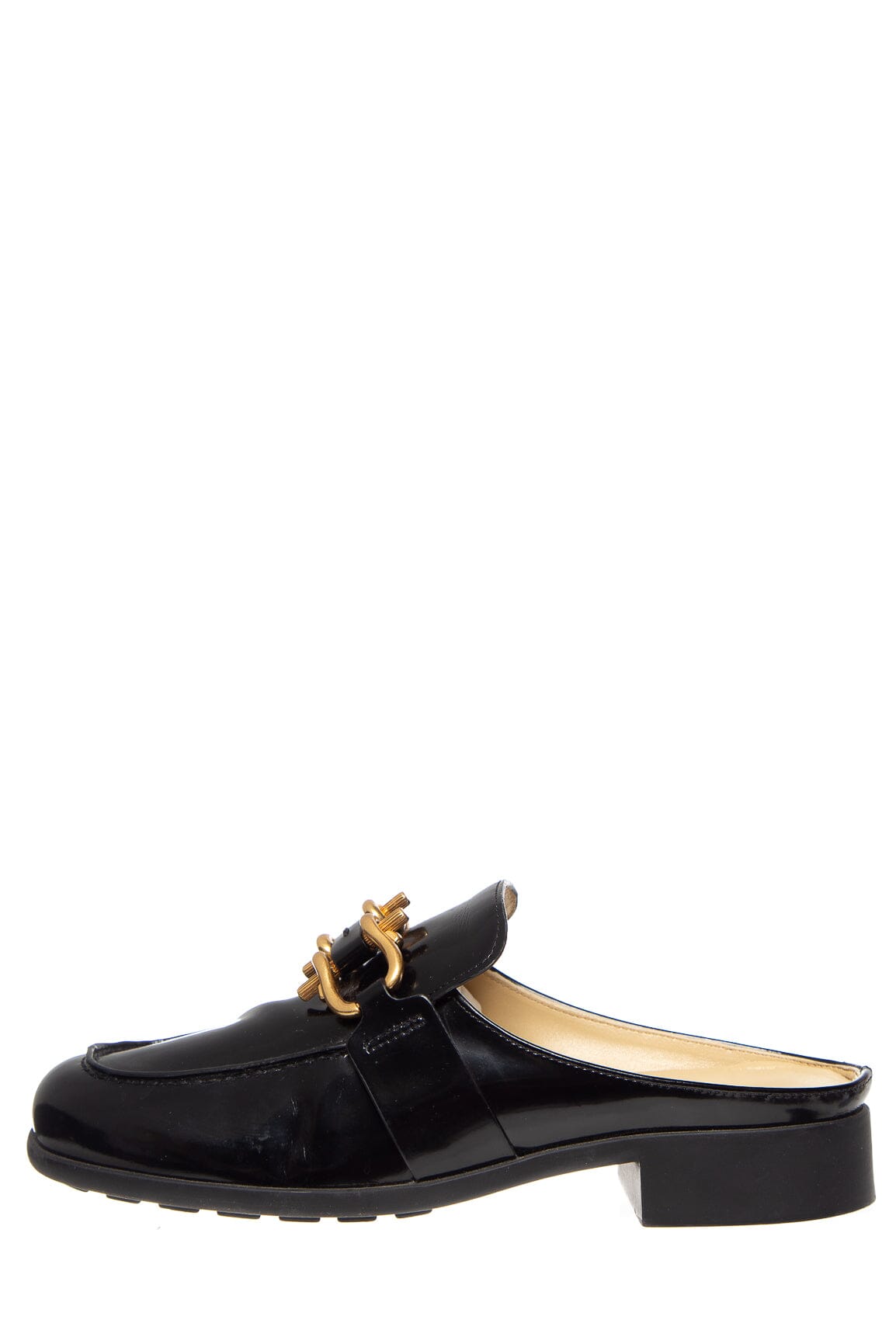 Bottega Veneta Black Patent Leather "Monsieur" Loafers SZ 37