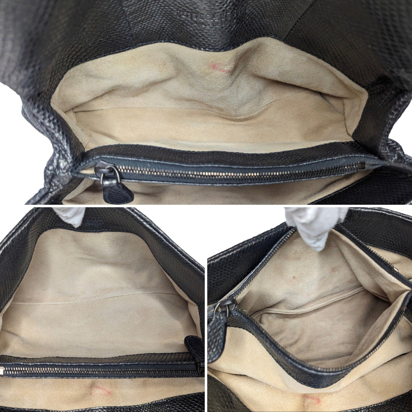 Bottega Veneta Intrecciato-Trimmed Karung Clutch