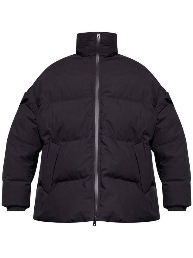 Bottega Veneta Frost Poplin Short Padding Black