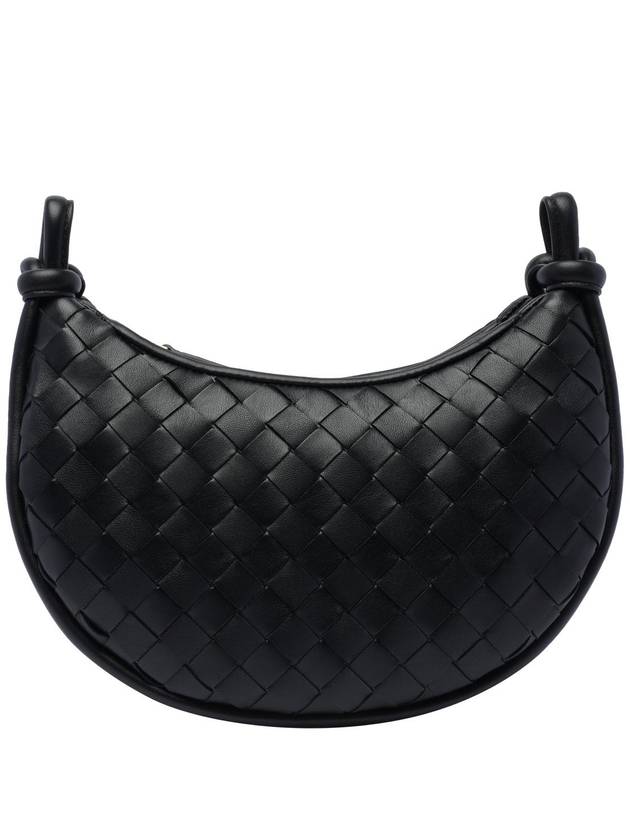 Bottega Veneta Gemelli Messenger Bag Black