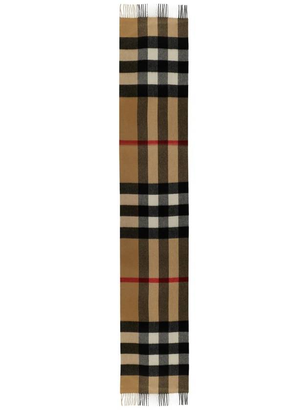 Burberry Classic Check Cashmere Muffler Beige