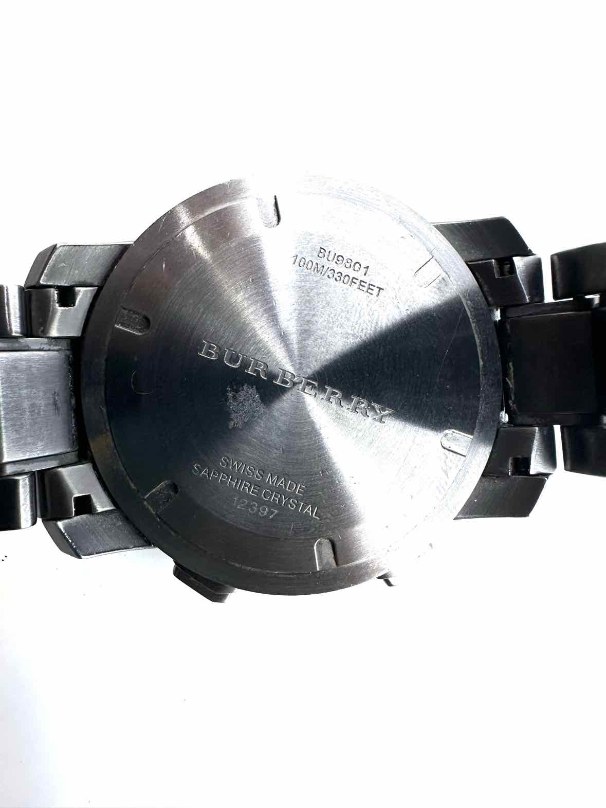 BURBERRY Size One Size Metallic Men's Watch