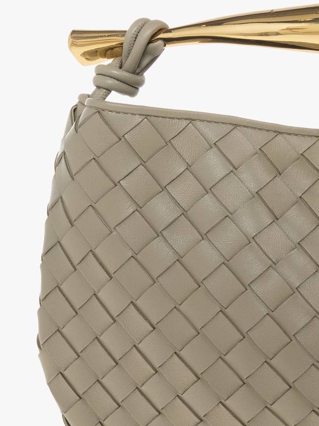 Bottega Veneta Sardine Intrecciato Tote Bag Khaki