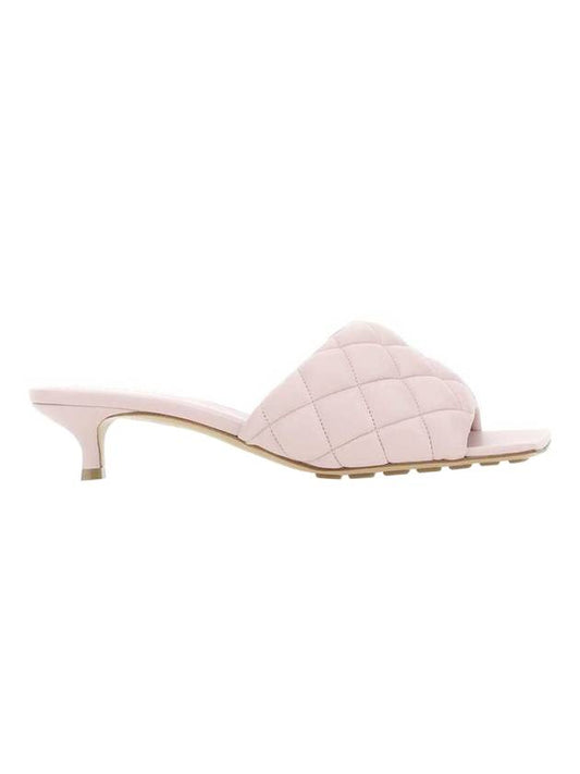 Bottega Veneta Padded Leather Mule Pink