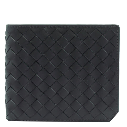 Bottega Veneta Men Bi-Fold Small Intrecciato Wallet