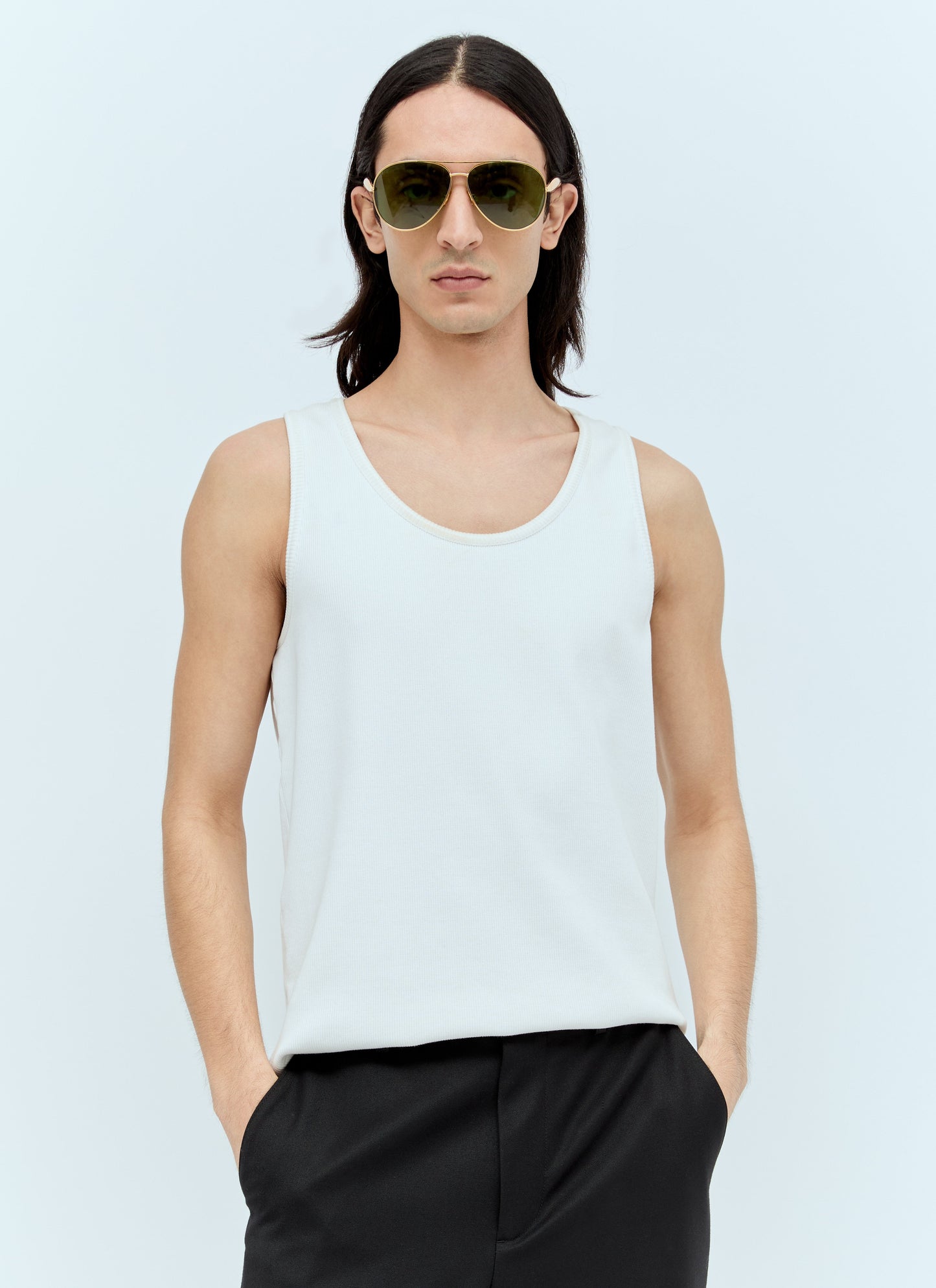 Bottega Veneta Women Sardine Aviator Sunglasses