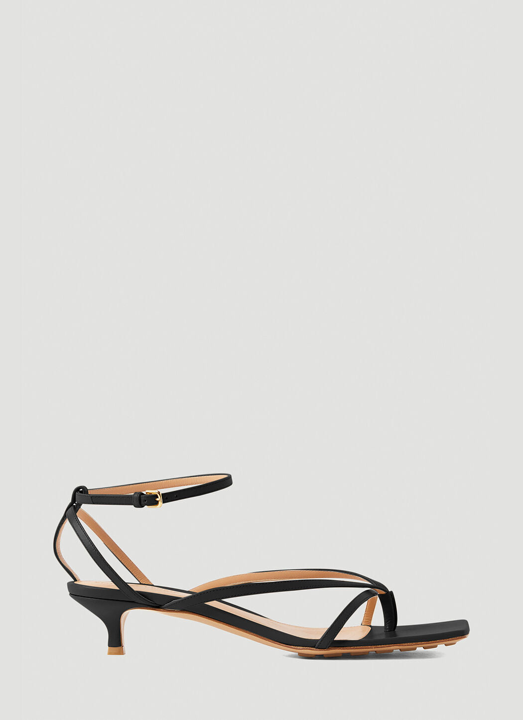 Bottega Veneta Women Leather Stretch Sandals