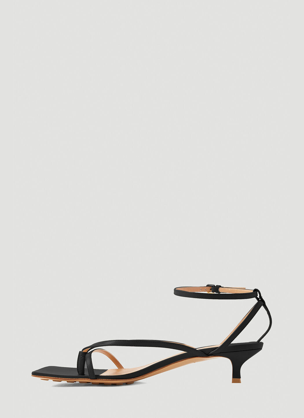 Bottega Veneta Women Leather Stretch Sandals