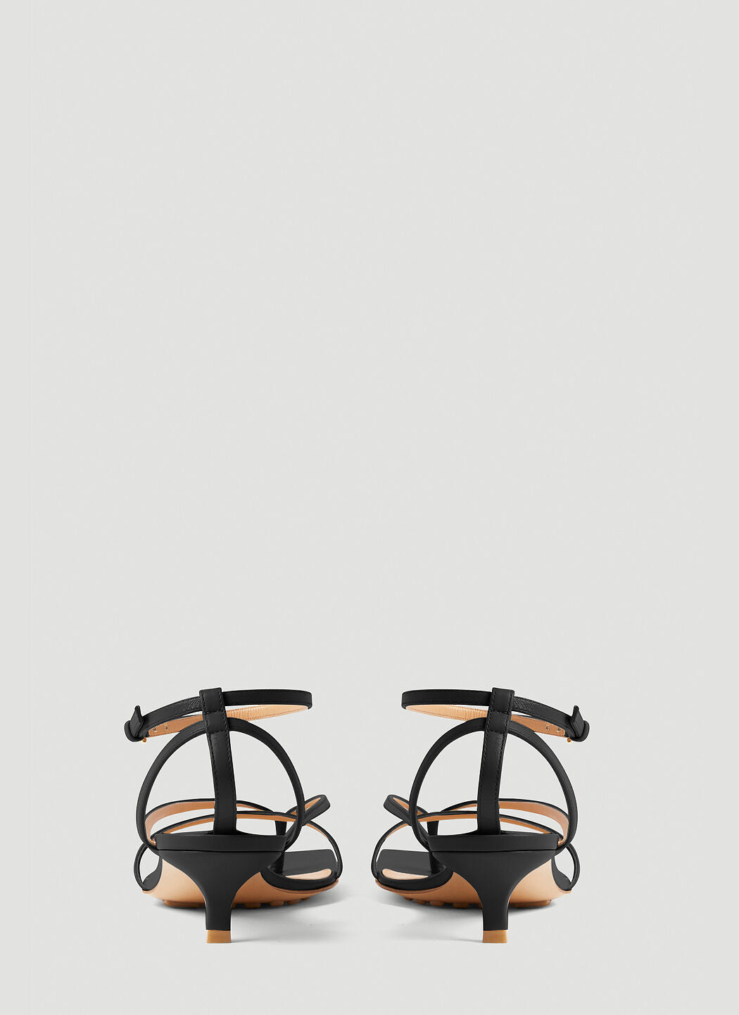 Bottega Veneta Women Leather Stretch Sandals