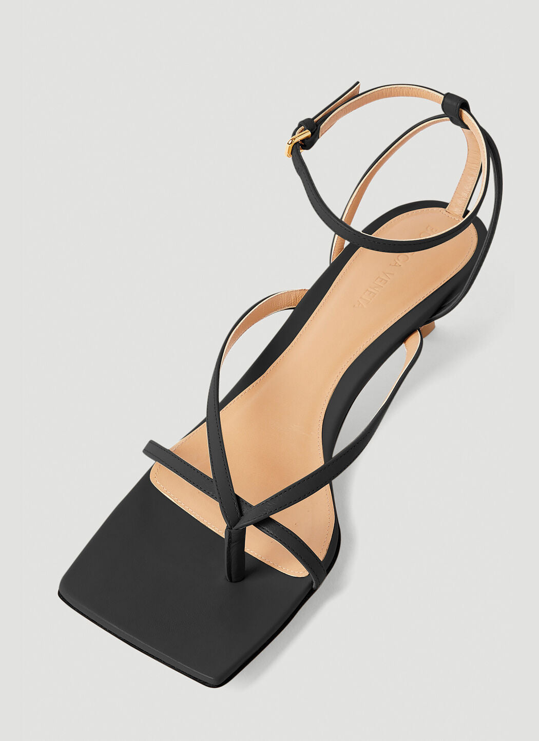 Bottega Veneta Women Leather Stretch Sandals