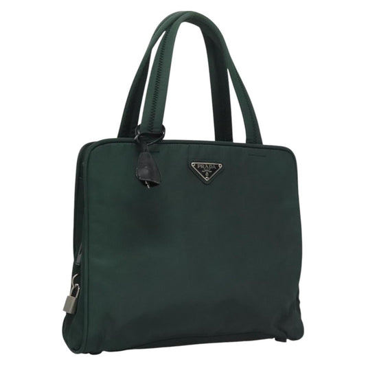 PRADA Hand Bag Nylon Green  bs21888