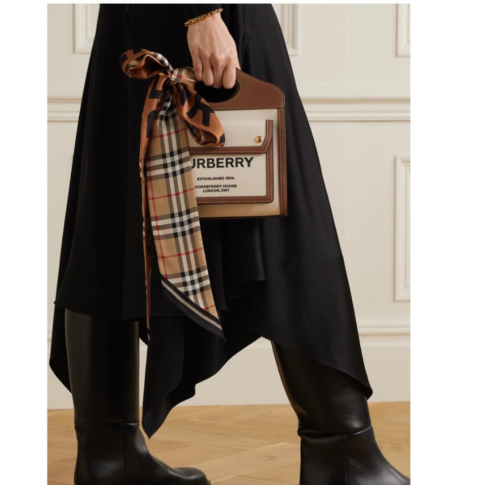 BURBERRY REVERSIBLE TWILLY