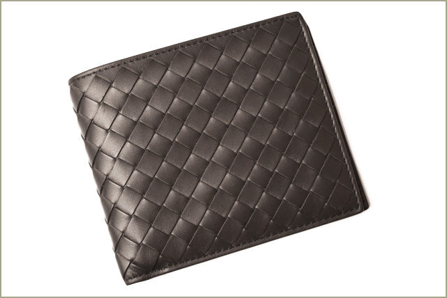 Bottega Veneta Intrecciato Leather Wallet 113993