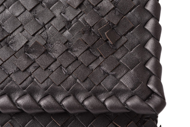 Bottega Veneta Olympia Chain Shoulder Bag Dark Gray