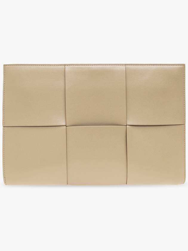 Bottega Veneta Acro Document Case Men’s Beige