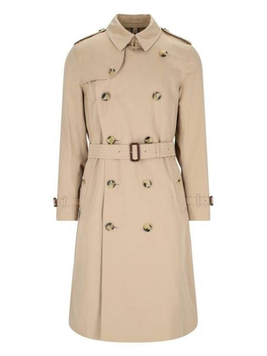 Burberry Long Kensington Heritage Trench Coat Honey