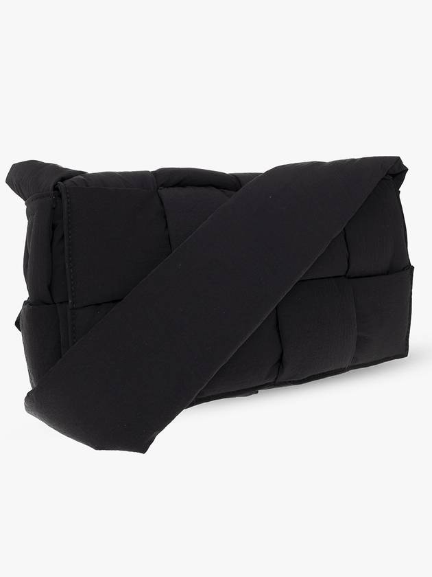 Bottega Veneta Padded Tech Cassette Cross Bag Black