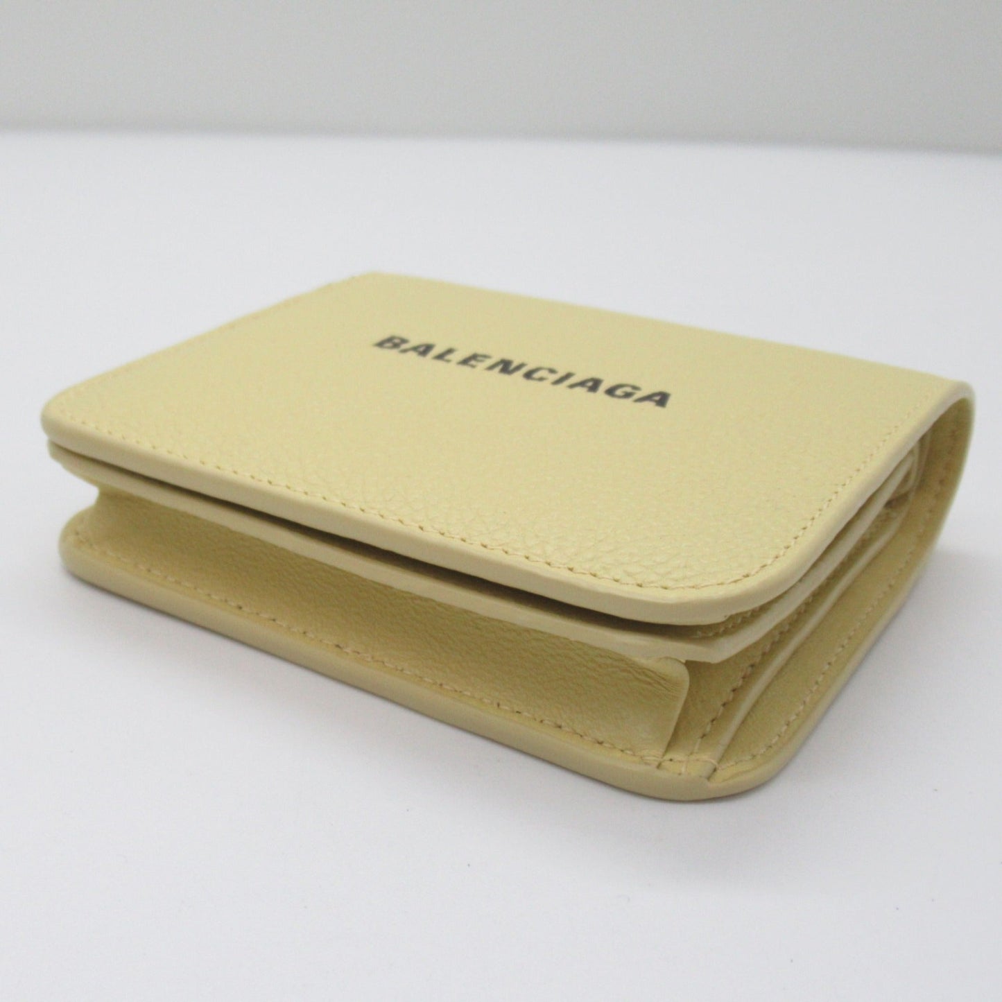 Balenciaga  Leather Middle Wallet (Bi-Fold)