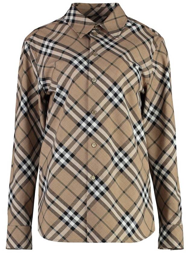Burberry Burberry Checked Cotton Shirt