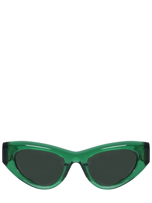 Bottega Veneta Angle Sunglasses Green