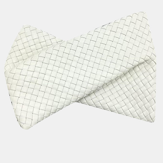 Bottega Veneta Chalk Nappa Intrecciato Crisscross Clutch