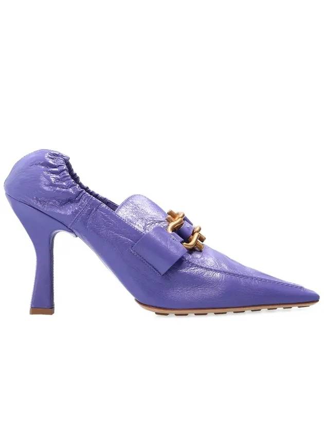 Bottega Veneta Madame Pumps Heel Purple
