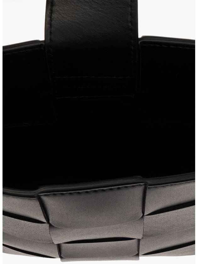 Bottega Veneta Cassette Intrecciato Mini Cross Bag Black