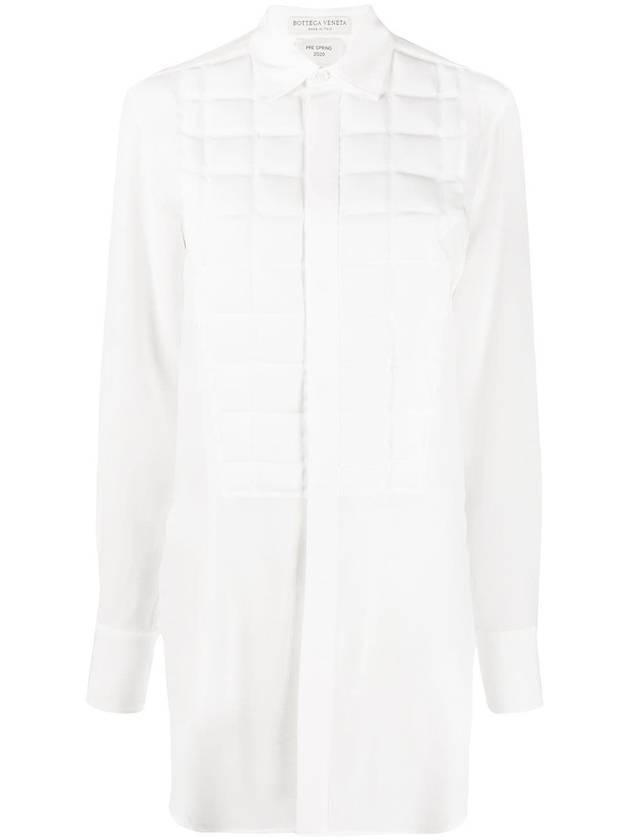 Bottega Veneta quilted blouse 589625 VKME0 8329