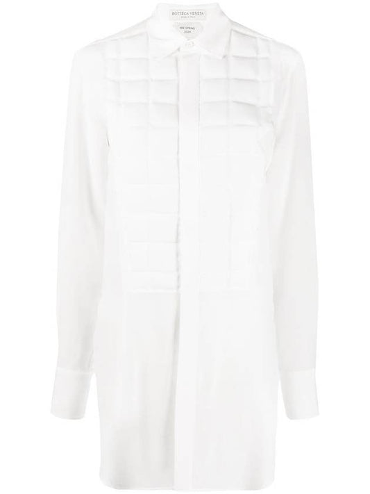 Bottega Veneta quilted blouse 589625 VKME0 8329