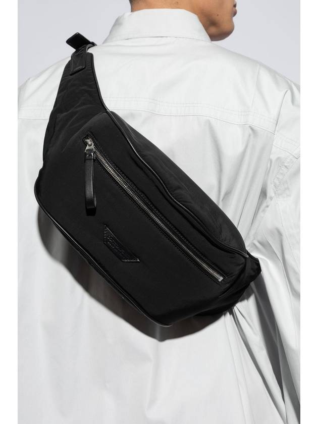 Bottega Veneta Bottega Veneta Belt Bag With Logo, Men's, Black