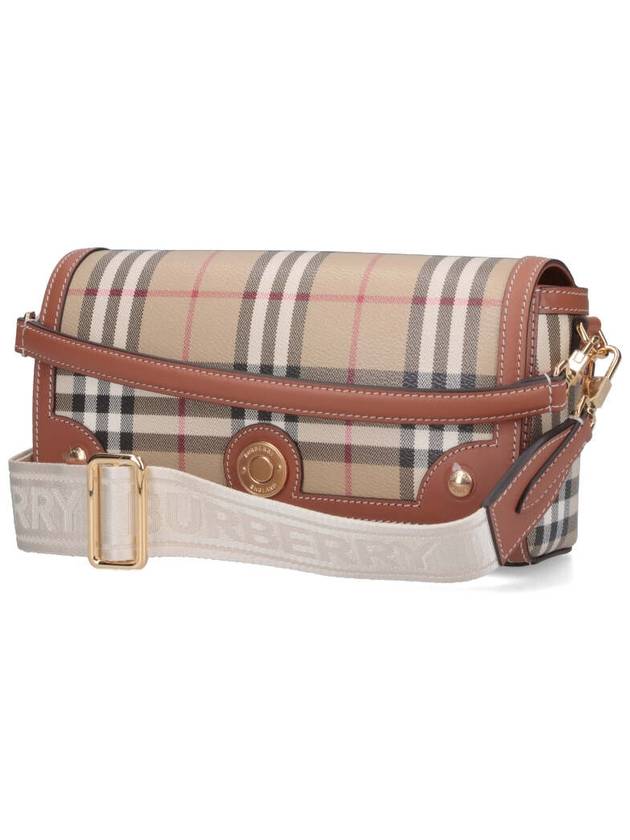 Burberry Check Shoulder Bag Beige