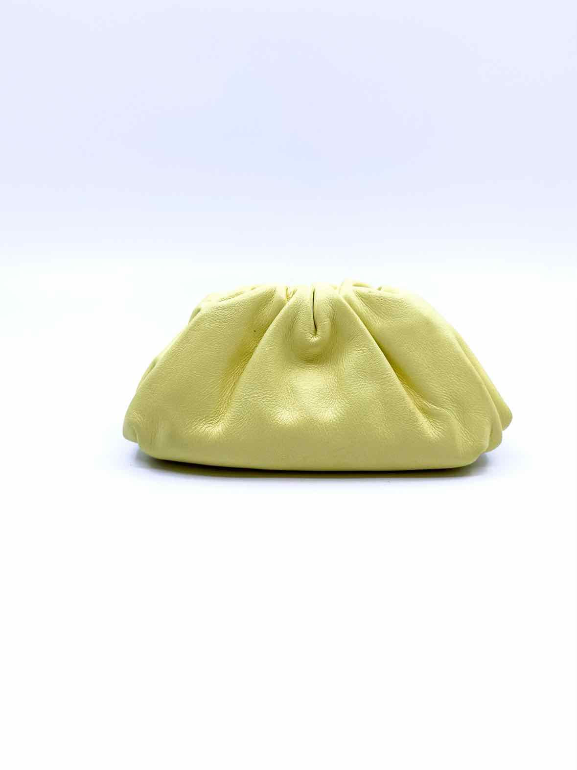 BOTTEGA VENETA Yellow Leather Handbag