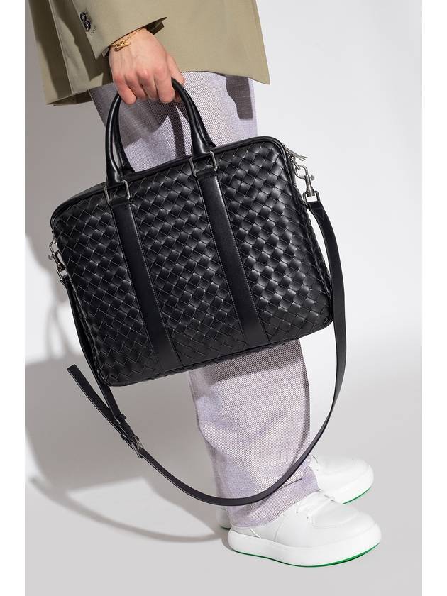 Bottega Veneta Bottega Veneta ‘Classic Intrecciato Large’ Briefcase, Men's, Black