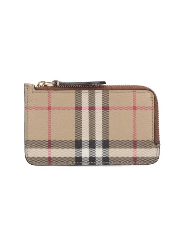 Burberry Check Card Wallet Archive Beige