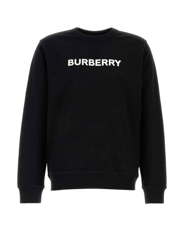 Burberry Logo Print Sweatshirt Black